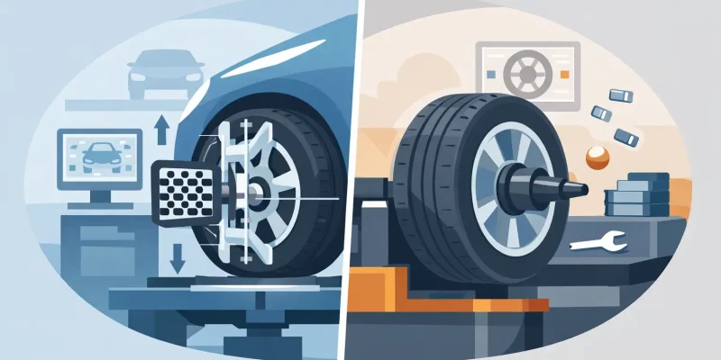 Wheel Alignment vs Balancing Explained